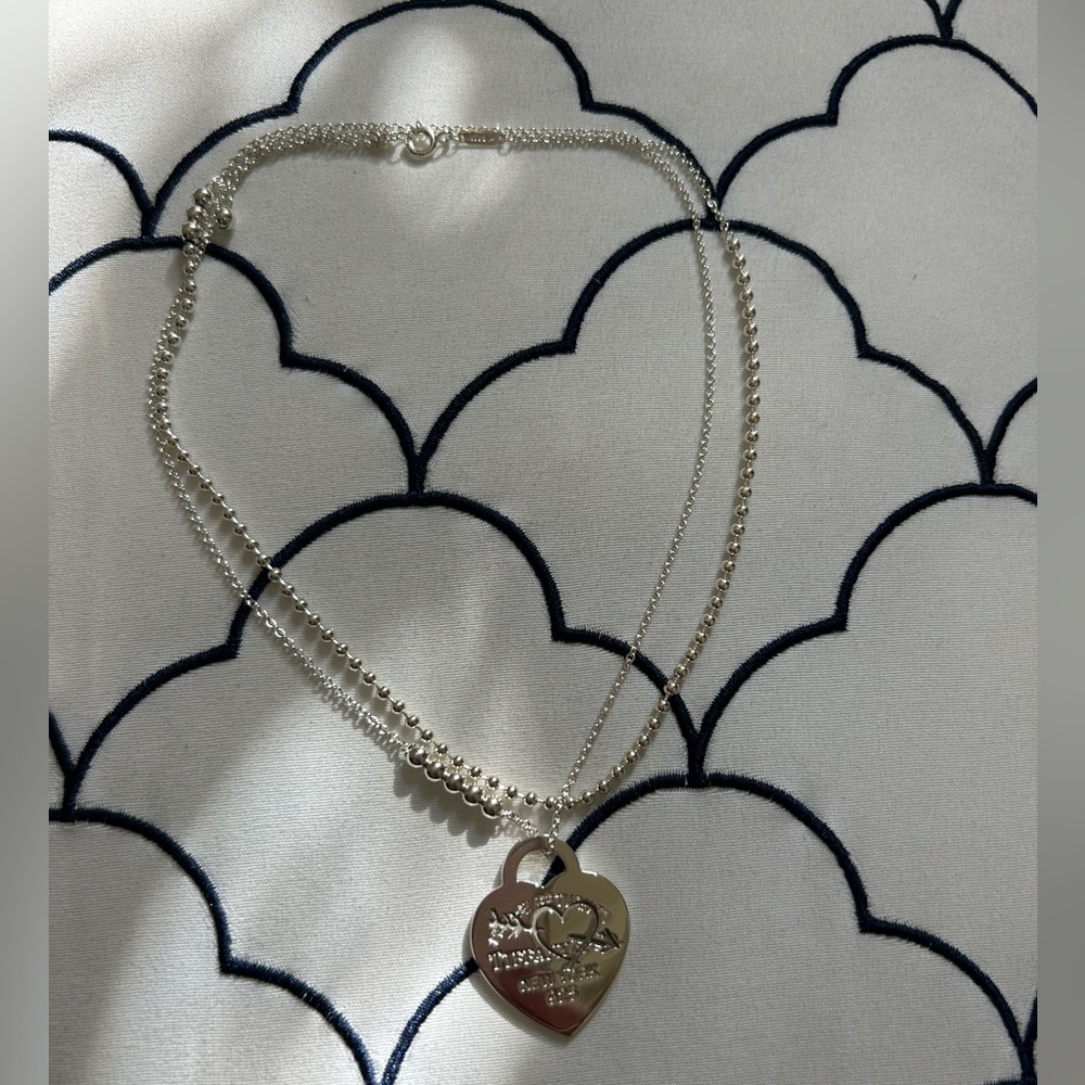 Tiffany&Co return to Tiffany heart pendent